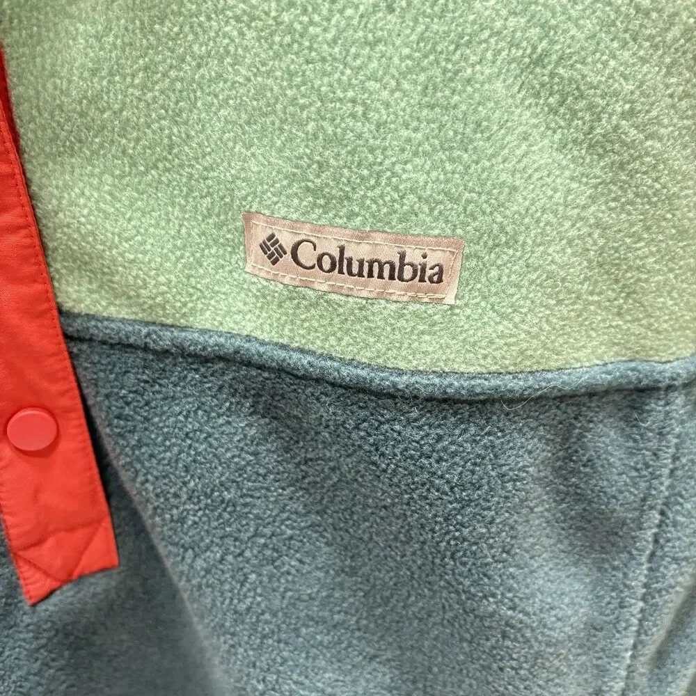 Women’s Columbia Benton Springs Fleece 1/2 Snap Pullover Sz 2X New $65 Gorpcore